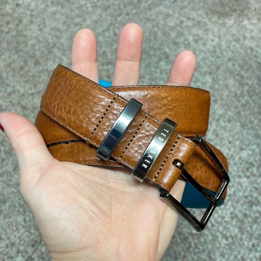 New Ted baker leather belt